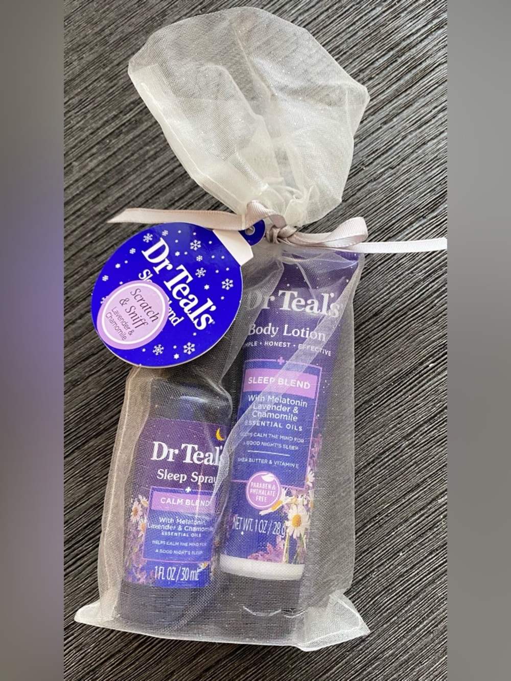 Dr. Teal’s Sleep Blend Lavender Body Lotion & Sleep Spray, new.